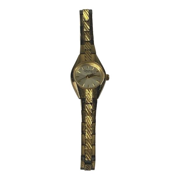 Caravelle Bulova Women Watch Gold Stainless Steel Back Japan MVT - Picture 1 of 4